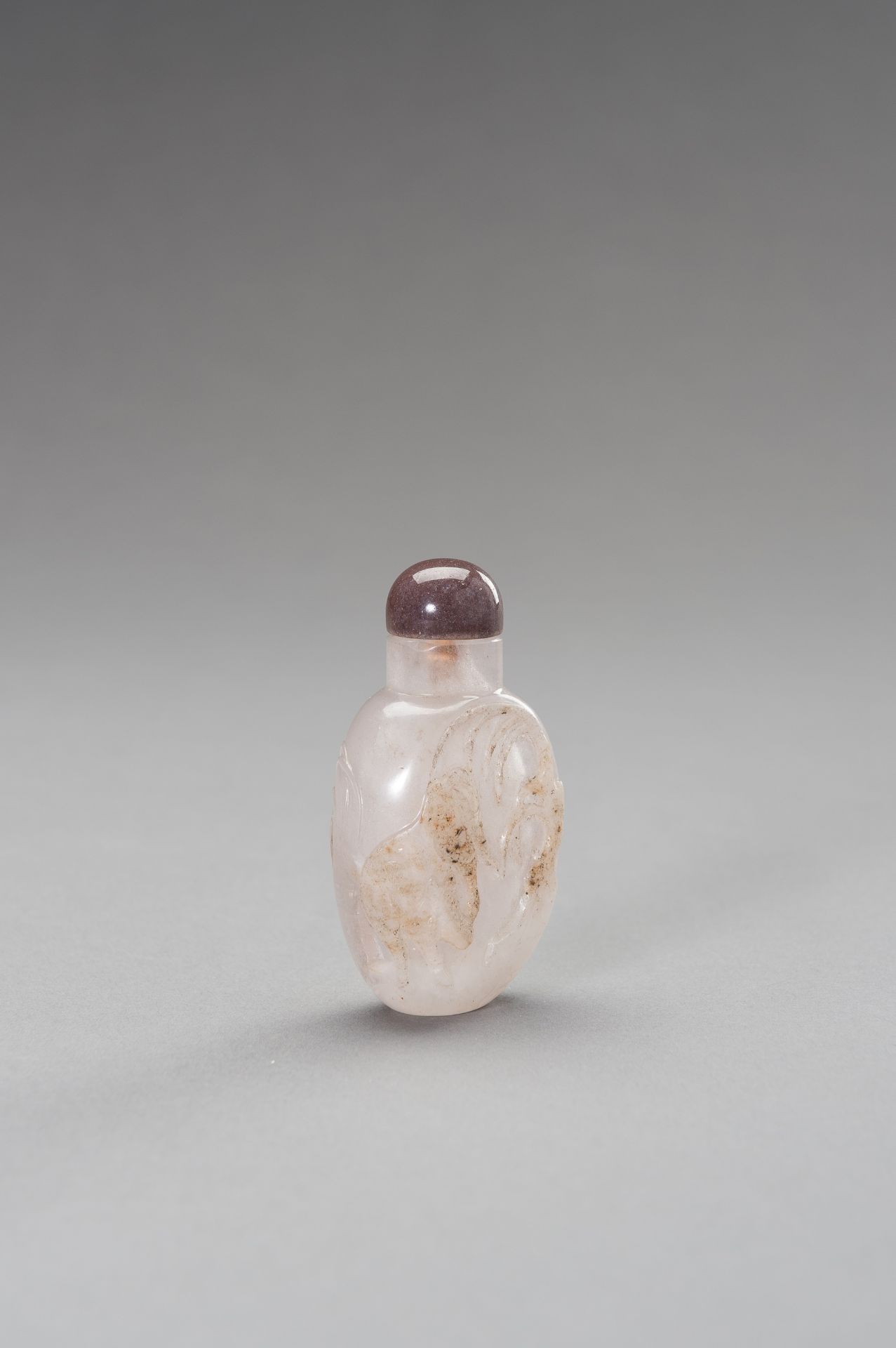 A ROCK CRYSTAL SNUFF BOTTLE, QING - Image 3 of 11