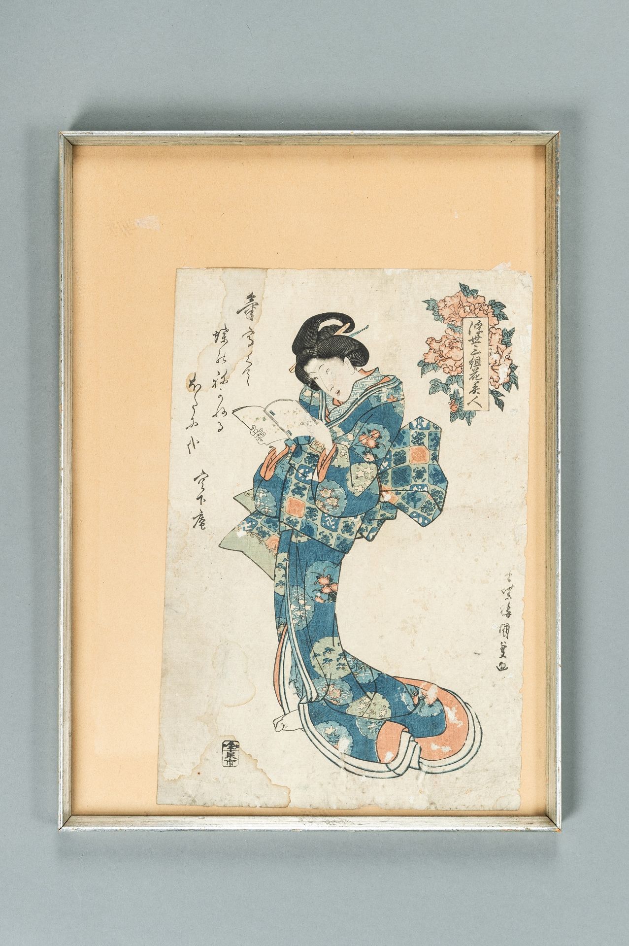 A LOT WITH SIX JAPANESE COLOR WOODBLOCK PRINTS - Image 27 of 31