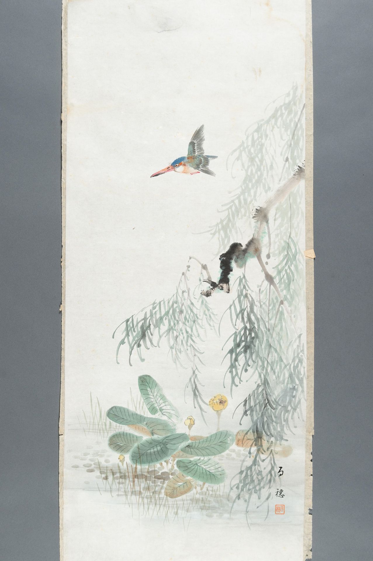 HIRAFUKU HYAKUSUI (1877-1933): TWELWE PAINTINGS OF BIRDS - Bild 28 aus 74