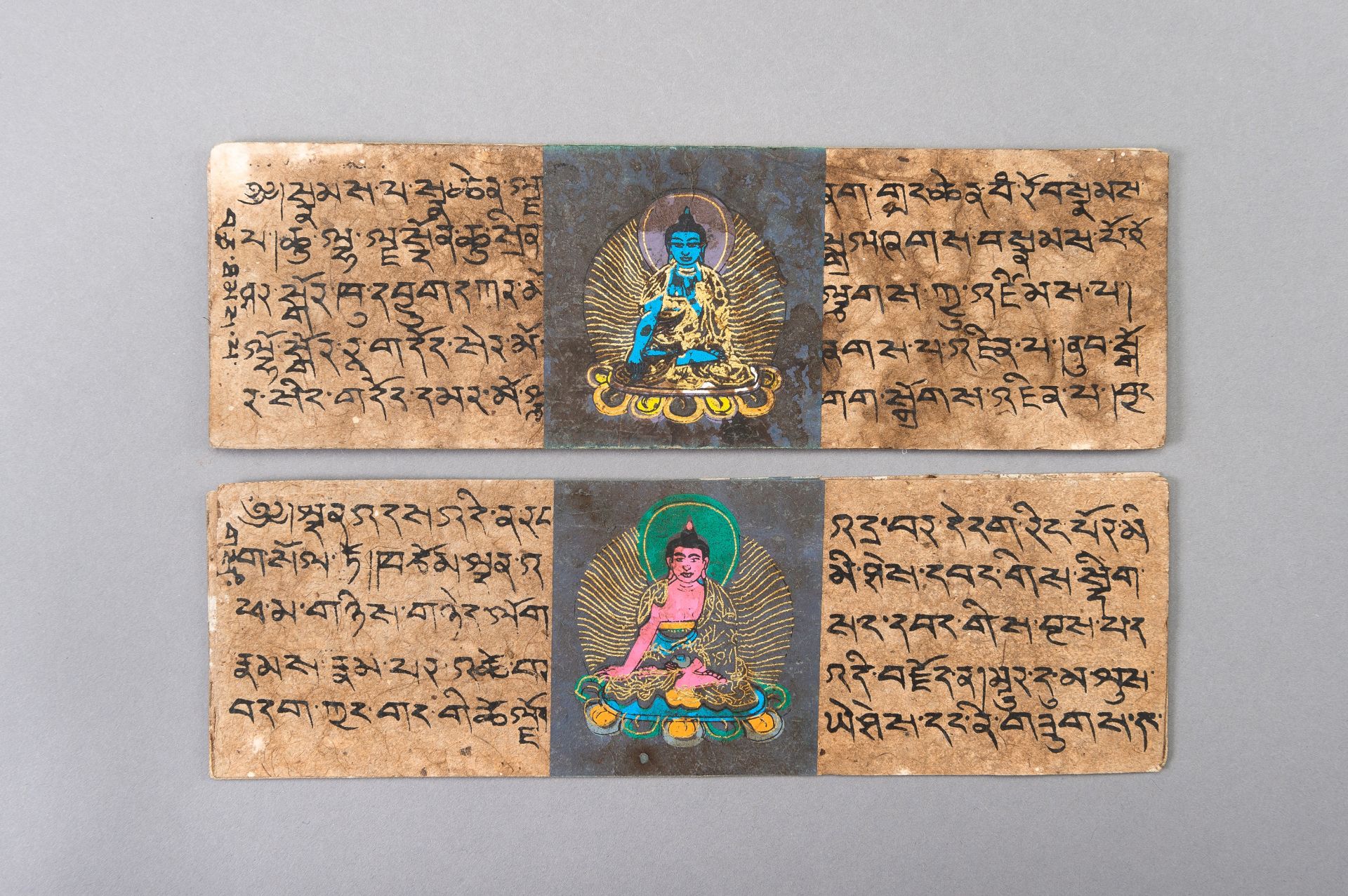 A TIBETAN PRAYER BOOK - Image 7 of 11