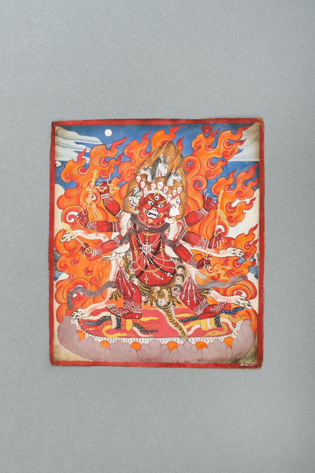 A GROUP OF EIGHT TSAKALI THANGKAS - Image 4 of 17