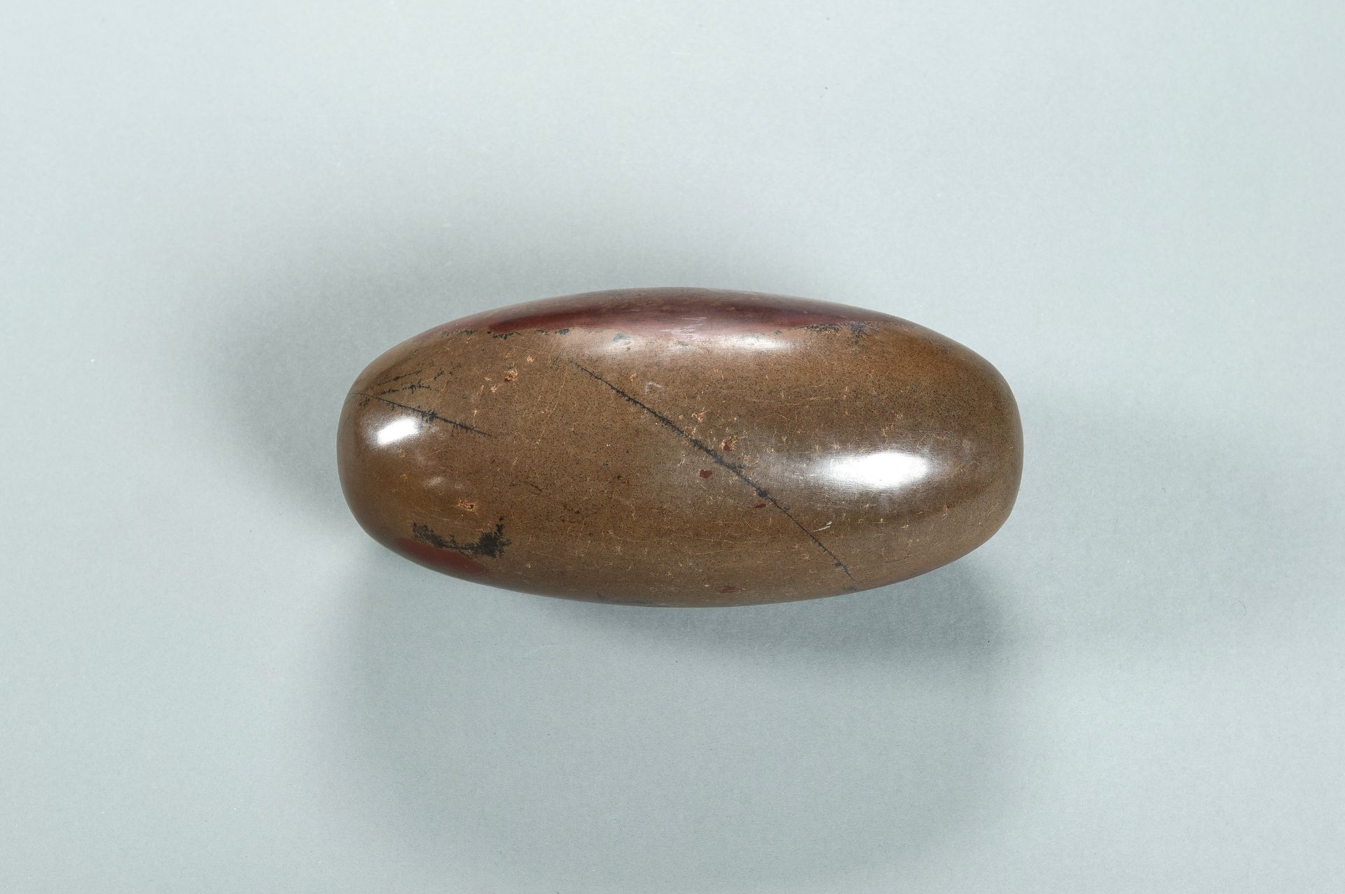 A SUPERB INDIAN STONE LINGAM, BRAHMANDA - Bild 5 aus 18