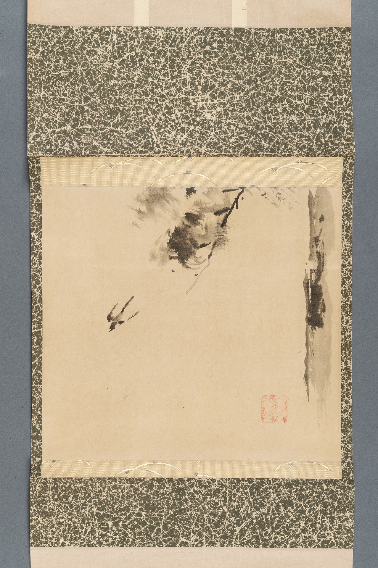 ATTRIBUTED TO WATANABE KAZAN (1793-1841): A SET OF SIX SCROLL PAINTINGS - Image 27 of 51