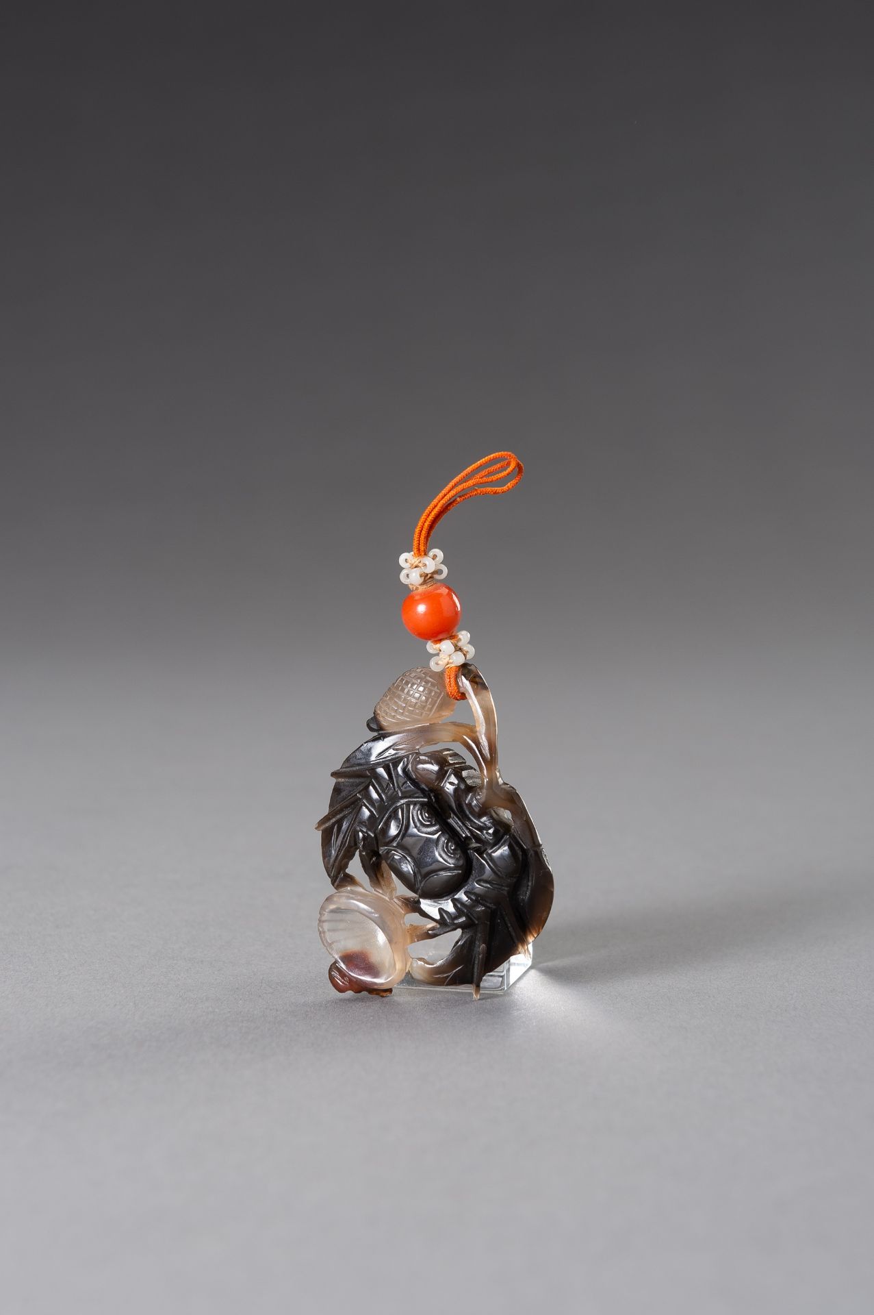 AN AGATE 'CRAB' PENDANT, 18TH CENTURY - Image 3 of 8