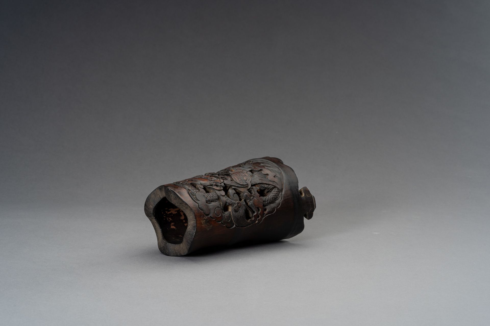 A BAMBOO BRUSHPOT, BITONG, REPUBLIC PERIOD - Image 11 of 13