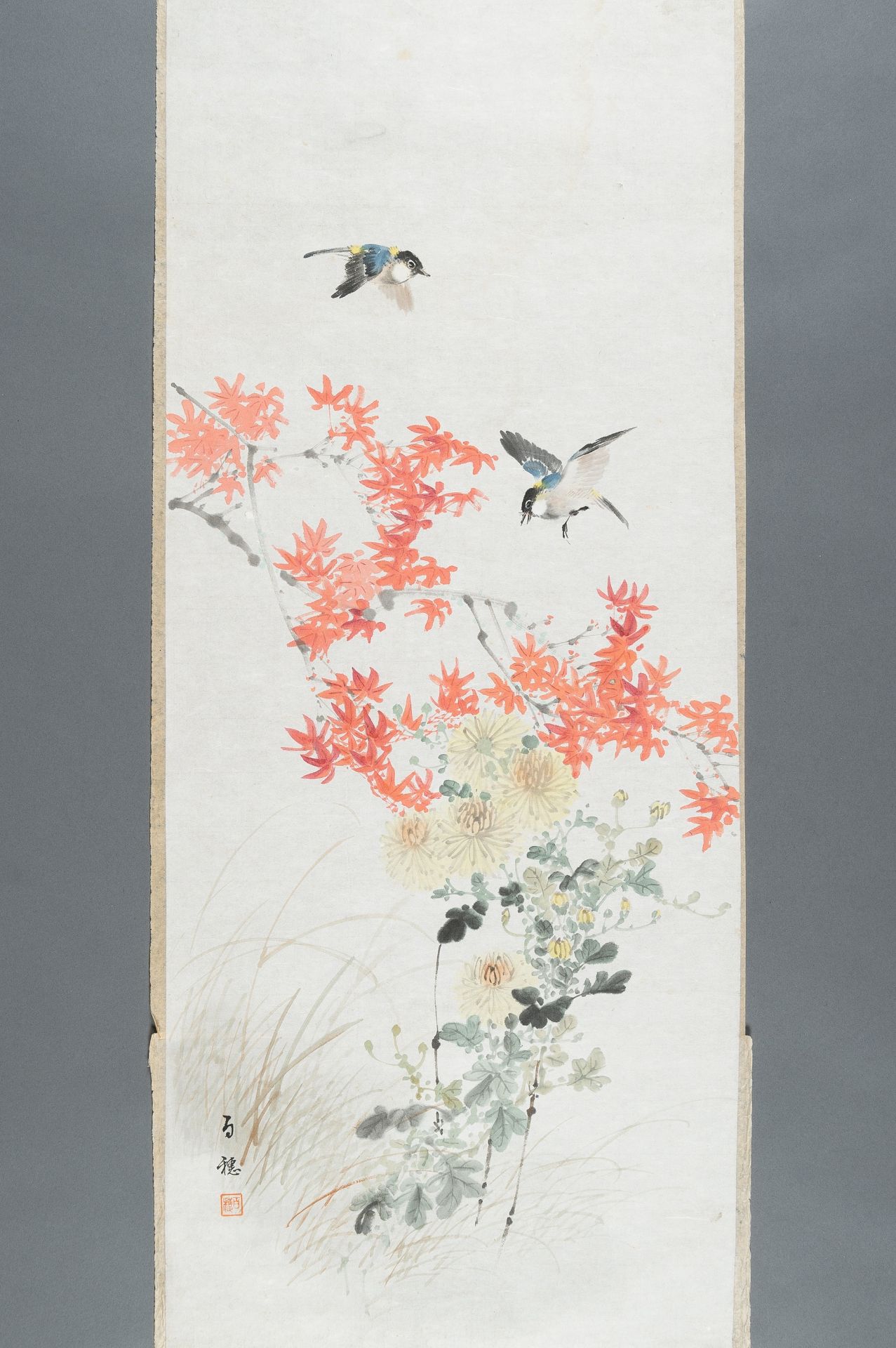 HIRAFUKU HYAKUSUI (1877-1933): TWELWE PAINTINGS OF BIRDS - Image 67 of 74
