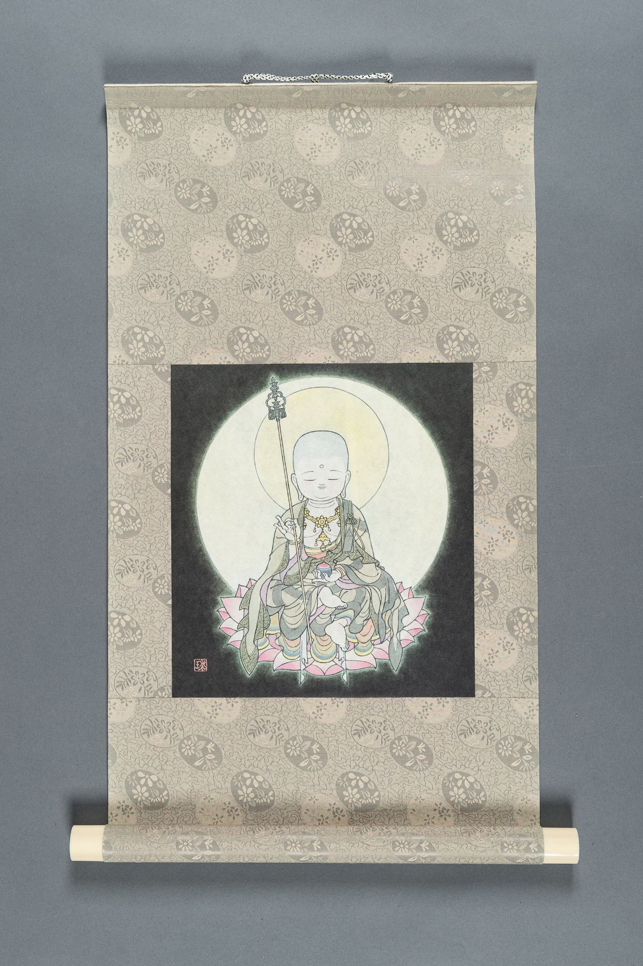 A HANGING SCROLL OF LITTLE BUDDHA - Image 2 of 8