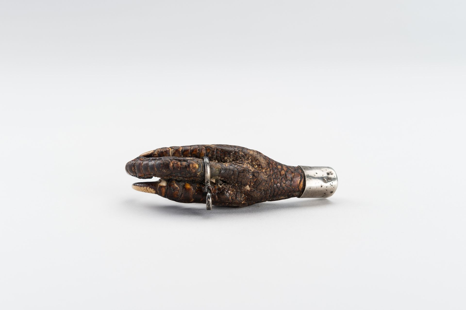 A LARGE NATURAL INU-WASHI EAGLE CLAW NETSUKE - Image 10 of 11