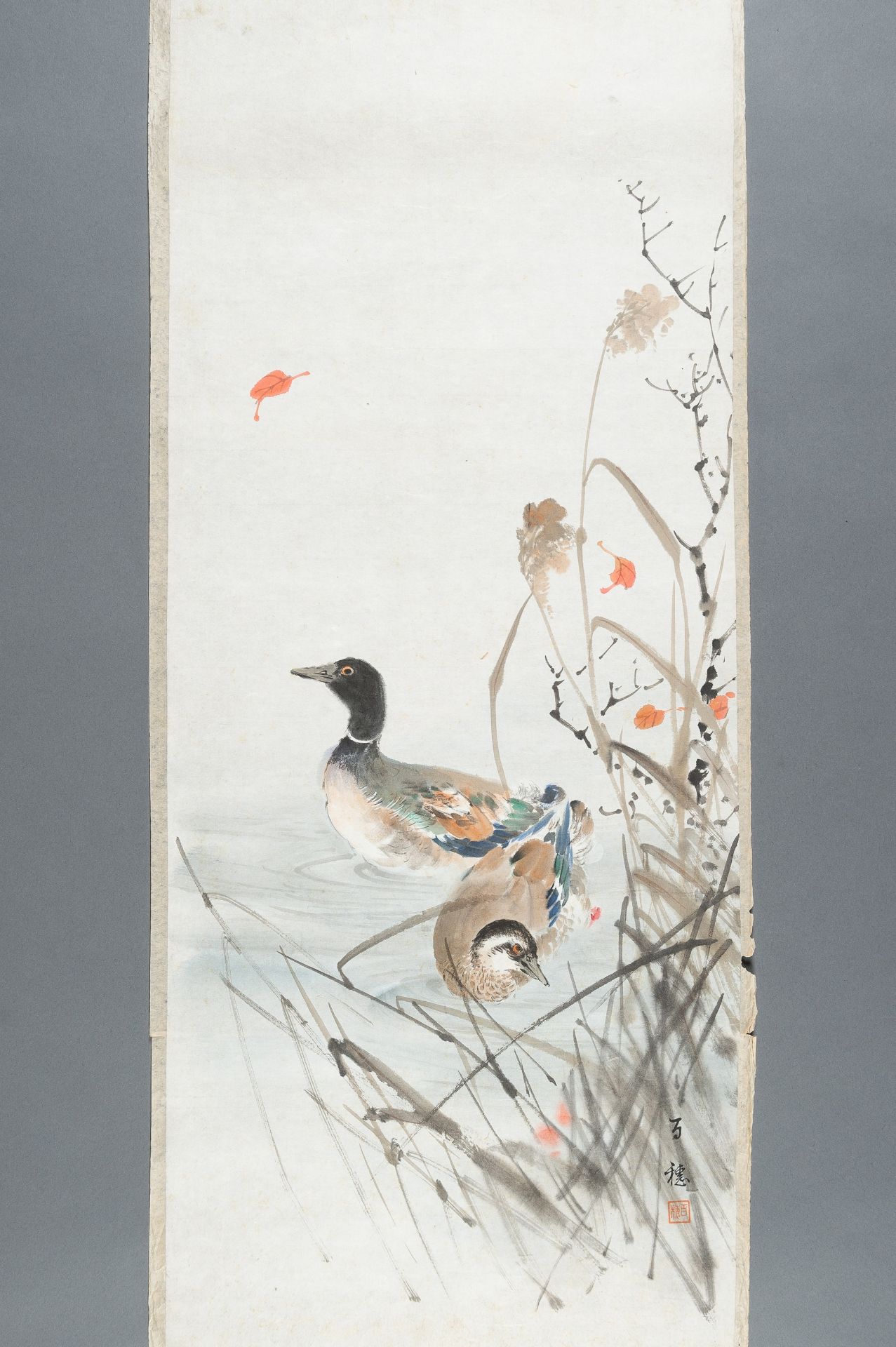 HIRAFUKU HYAKUSUI (1877-1933): TWELWE PAINTINGS OF BIRDS - Bild 34 aus 74