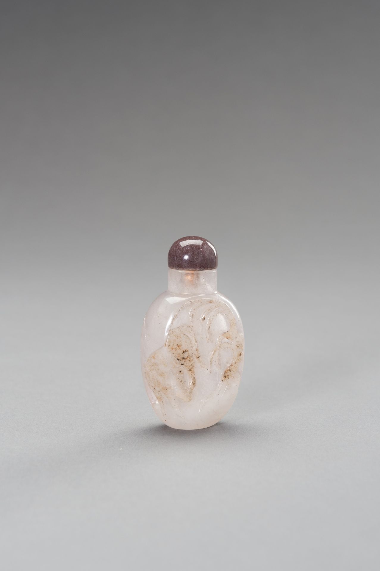 A ROCK CRYSTAL SNUFF BOTTLE, QING - Image 4 of 11