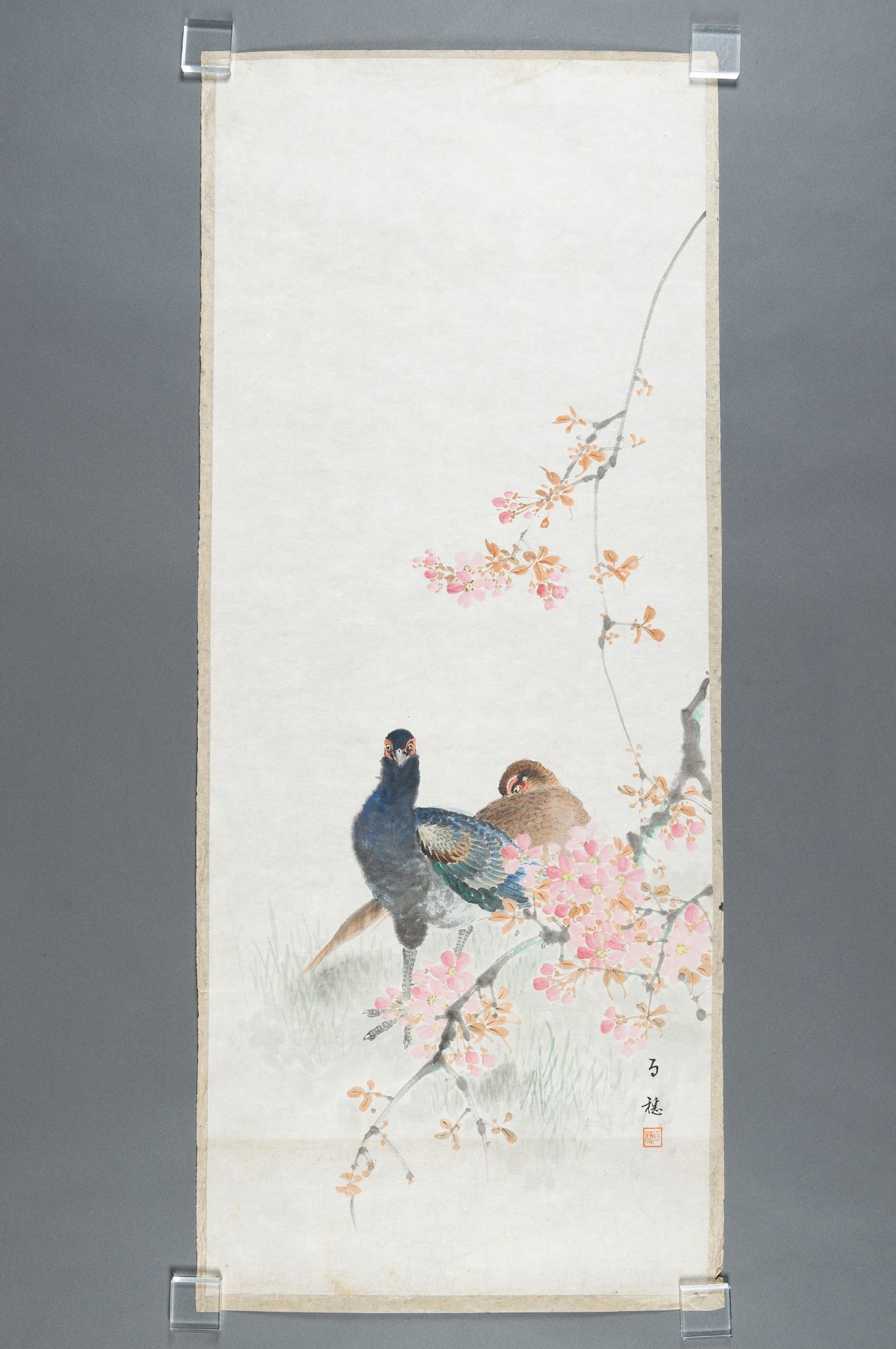 HIRAFUKU HYAKUSUI (1877-1933): TWELWE PAINTINGS OF BIRDS - Bild 69 aus 74