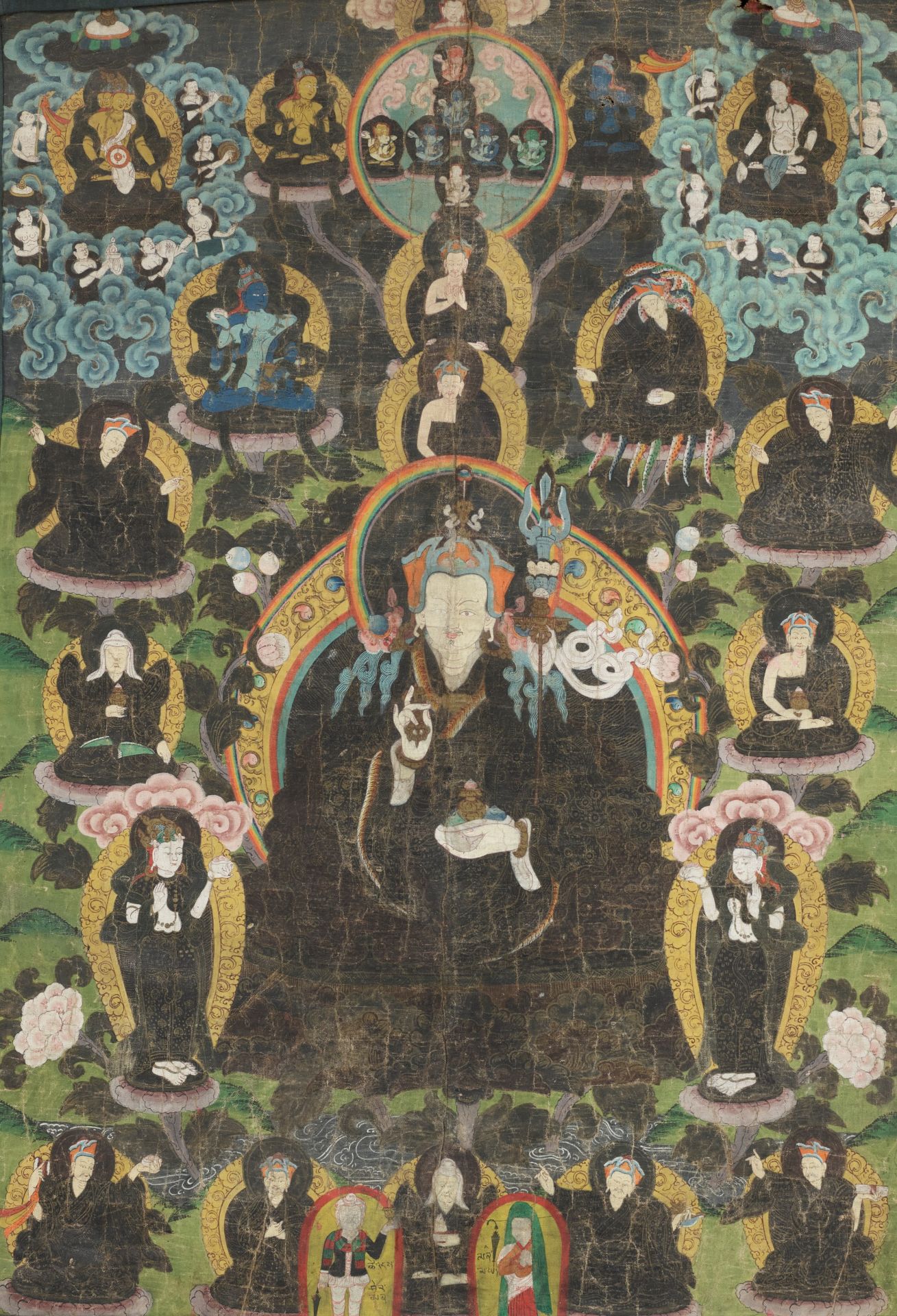 A THANGKA OF PADMASAMBHAVA