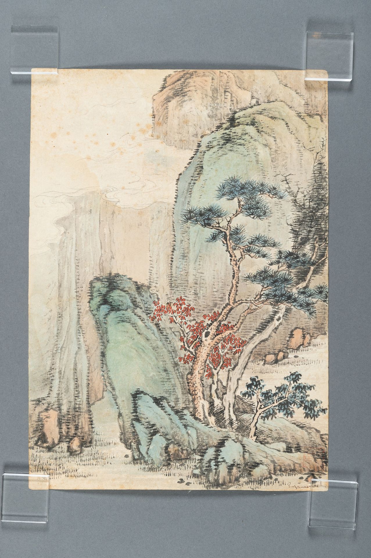 TWO LANDSCAPE PAINTINGS - Image 8 of 13