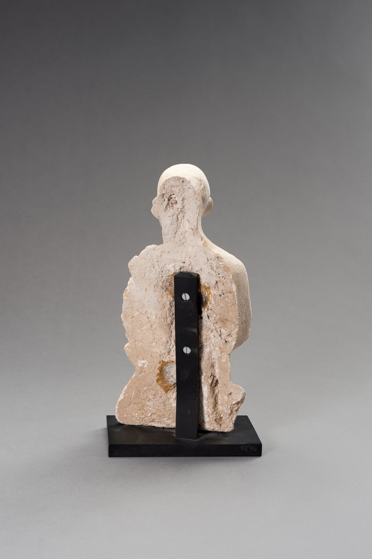 A STUCCO FIGURE OF A MONK, GANDHARA - Image 11 of 11