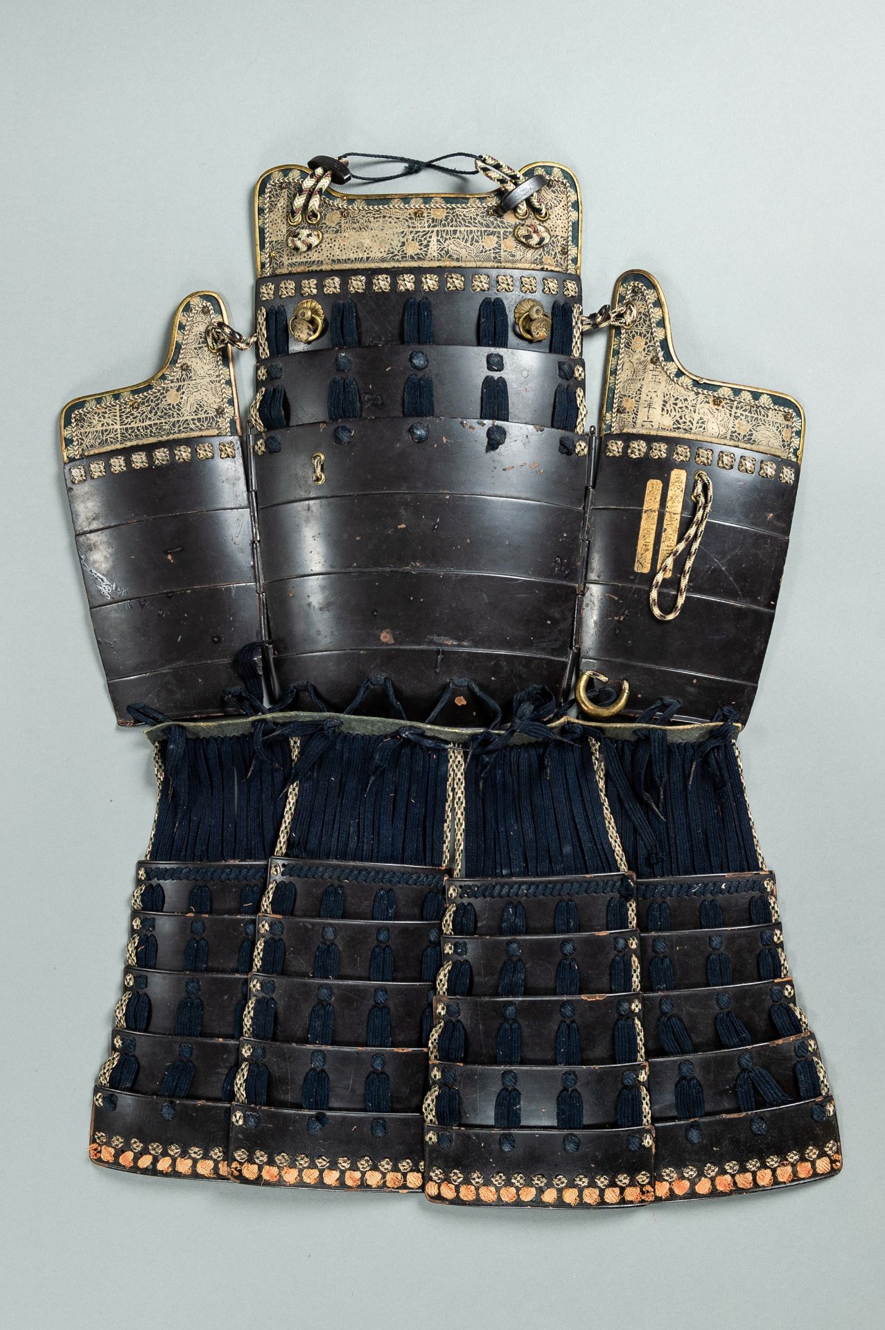 A YOKOHAGI OKEGAWA DO, CHEST ARMOR, DATED 1854