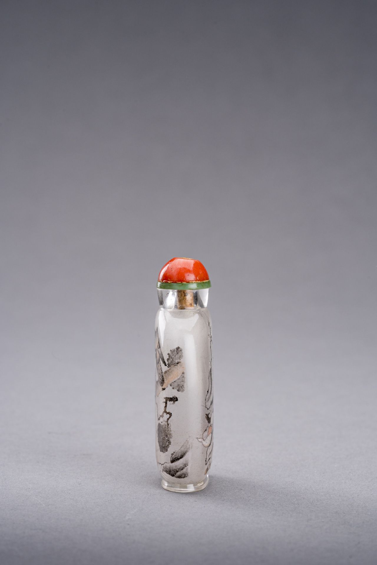 AN INSIDE-PAINTED GLASS SNUFF BOTTLE, BY YAN YUTIAN, DATED 1888 - Bild 5 aus 8