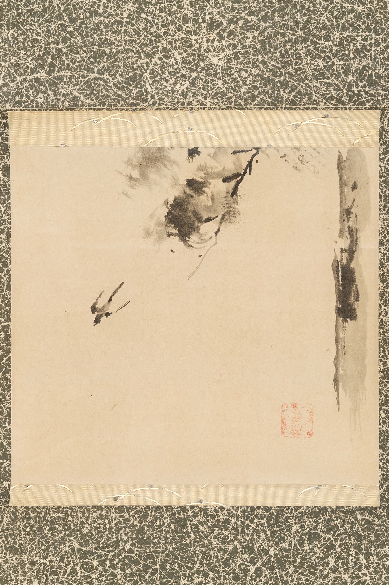 ATTRIBUTED TO WATANABE KAZAN (1793-1841): A SET OF SIX SCROLL PAINTINGS - Bild 28 aus 51