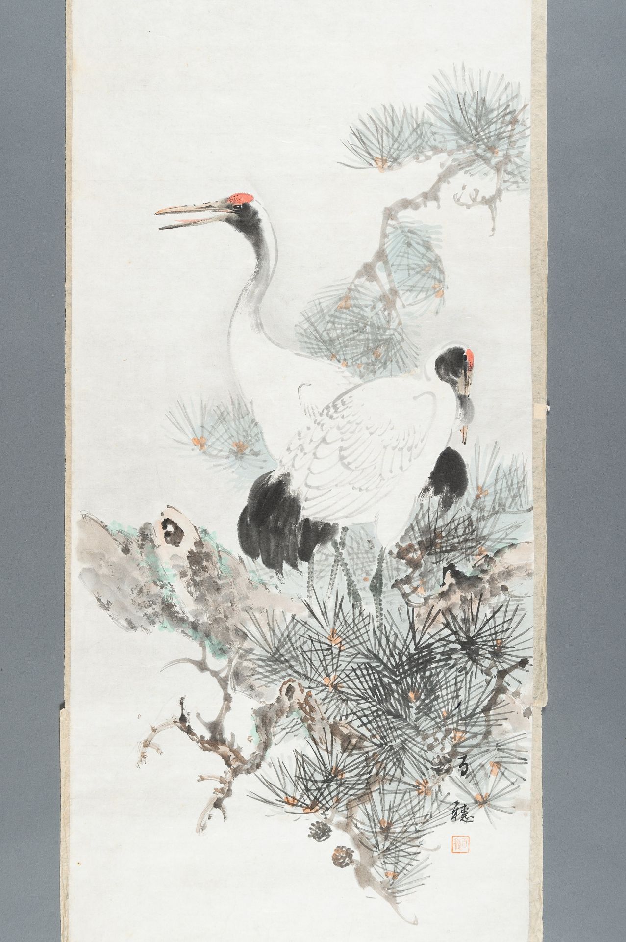 HIRAFUKU HYAKUSUI (1877-1933): TWELWE PAINTINGS OF BIRDS - Bild 20 aus 74