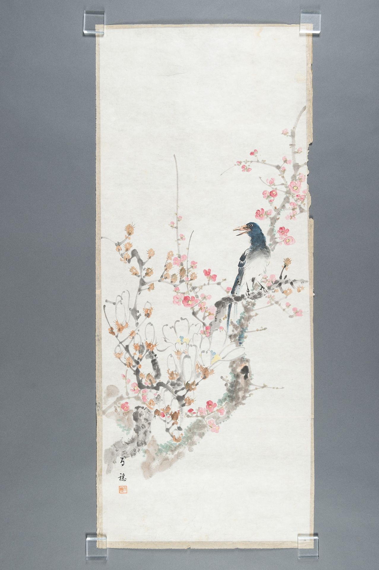 HIRAFUKU HYAKUSUI (1877-1933): TWELWE PAINTINGS OF BIRDS - Bild 10 aus 74