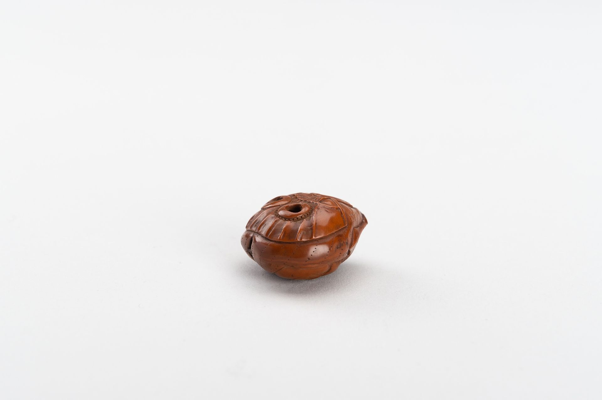 A KURUMI MASK NETSUKE OF HYOTTOKO - Image 5 of 7