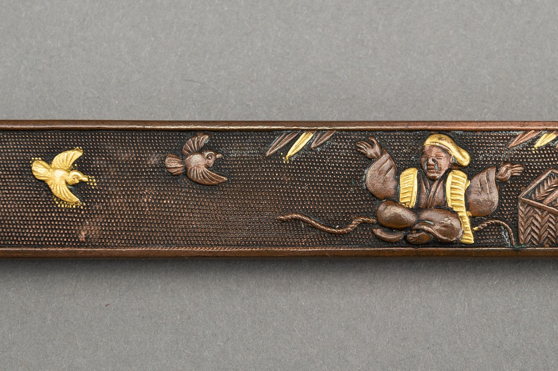 TWO COPPER AND GOLD KOZUKA - Image 8 of 10