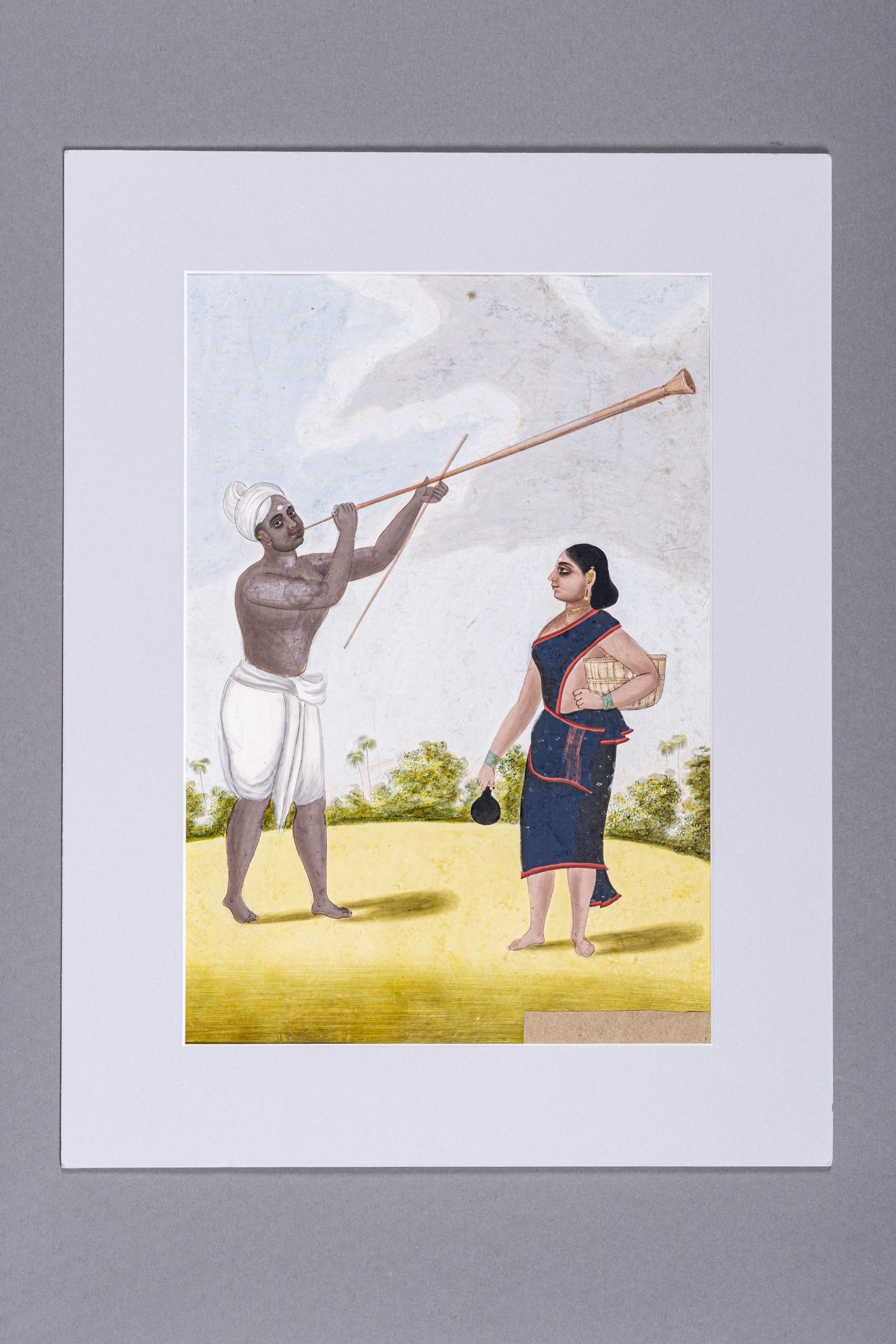 AN INDIAN COMPANY SCHOOL PAINTING, 1790-1800 - Bild 2 aus 6