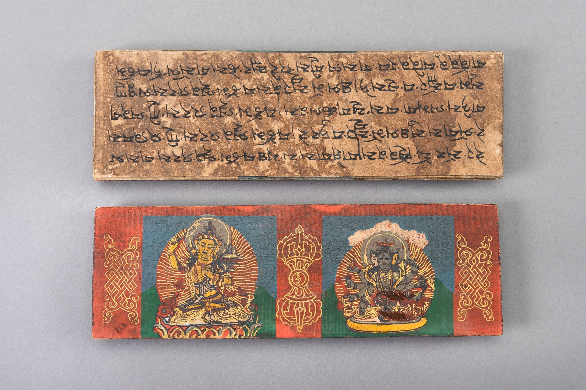 A TIBETAN PRAYER BOOK - Bild 3 aus 11