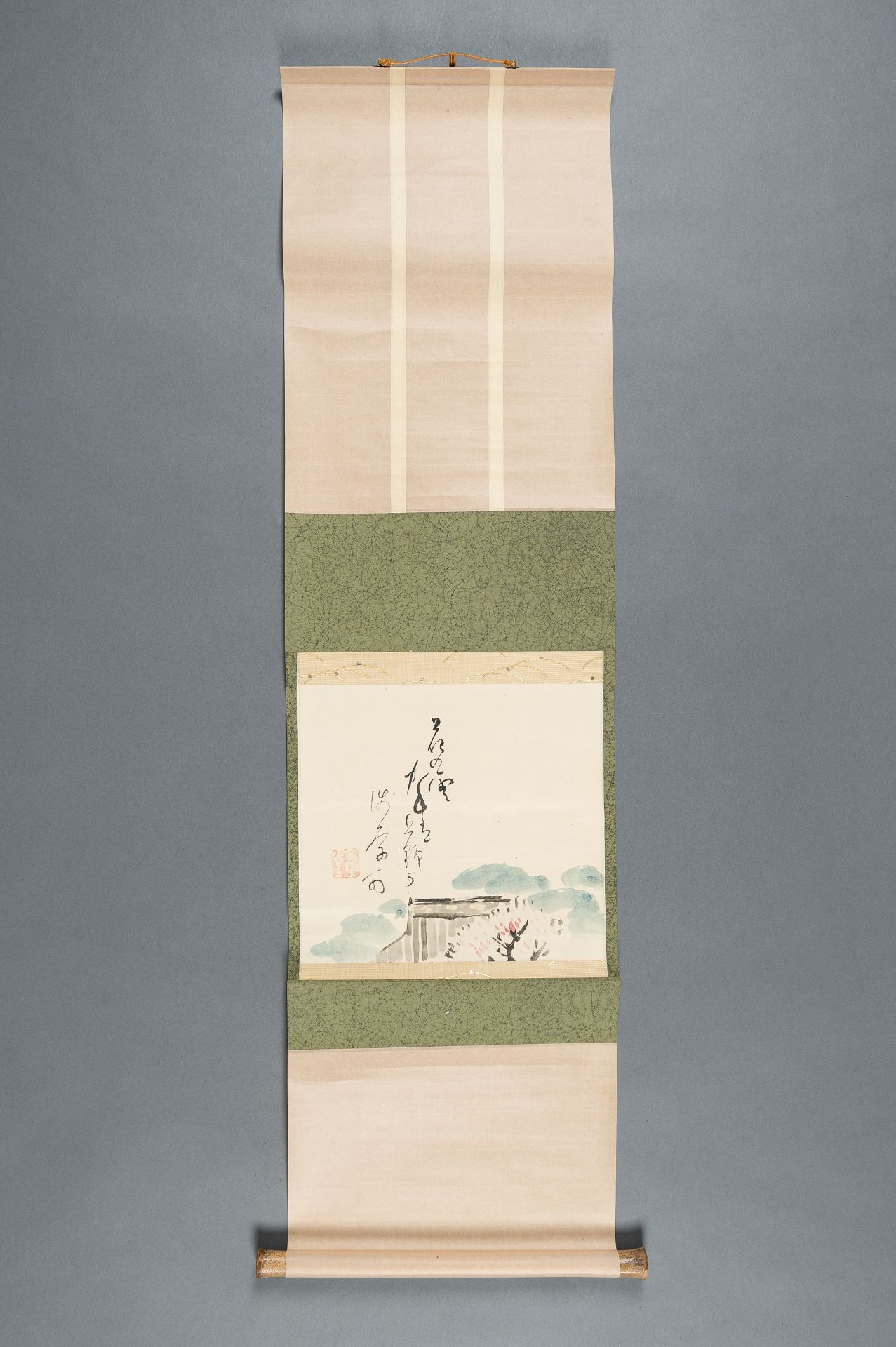 ATTRIBUTED TO WATANABE KAZAN (1793-1841): A SET OF SIX SCROLL PAINTINGS - Bild 19 aus 51