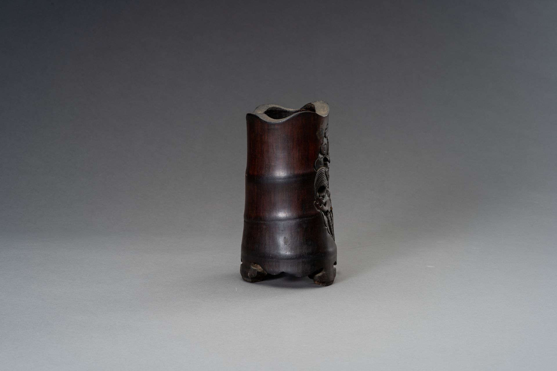 A BAMBOO BRUSHPOT, BITONG, REPUBLIC PERIOD - Image 7 of 13