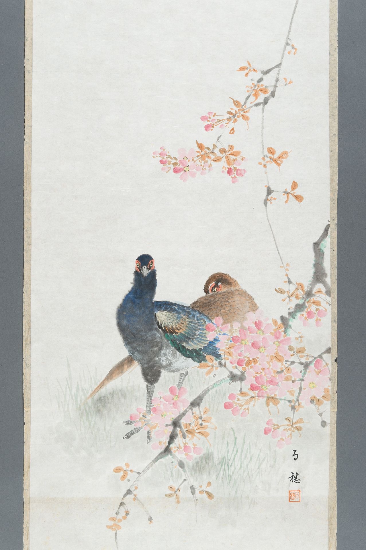 HIRAFUKU HYAKUSUI (1877-1933): TWELWE PAINTINGS OF BIRDS - Image 72 of 74