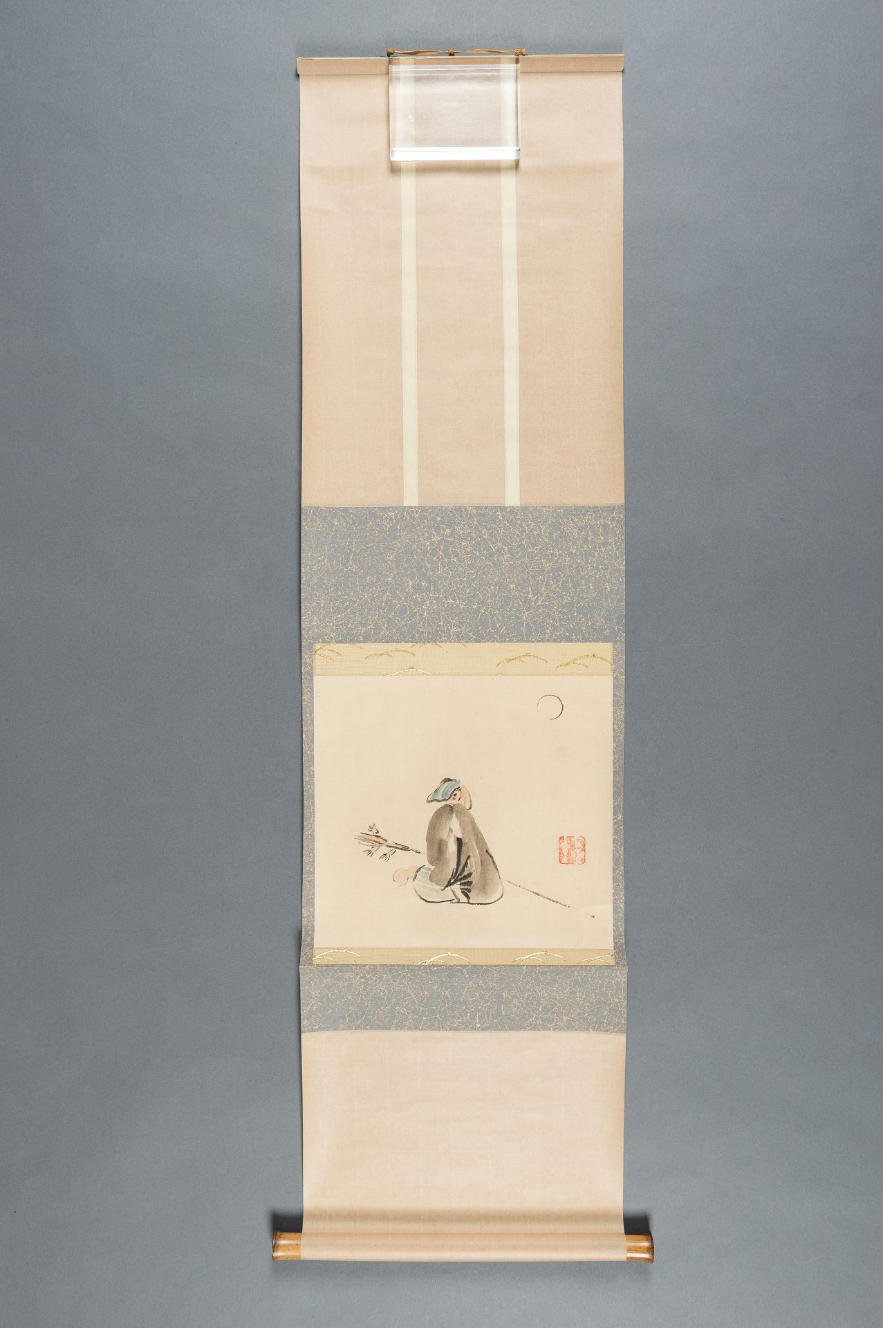 ATTRIBUTED TO WATANABE KAZAN (1793-1841): A SET OF SIX SCROLL PAINTINGS - Bild 41 aus 51