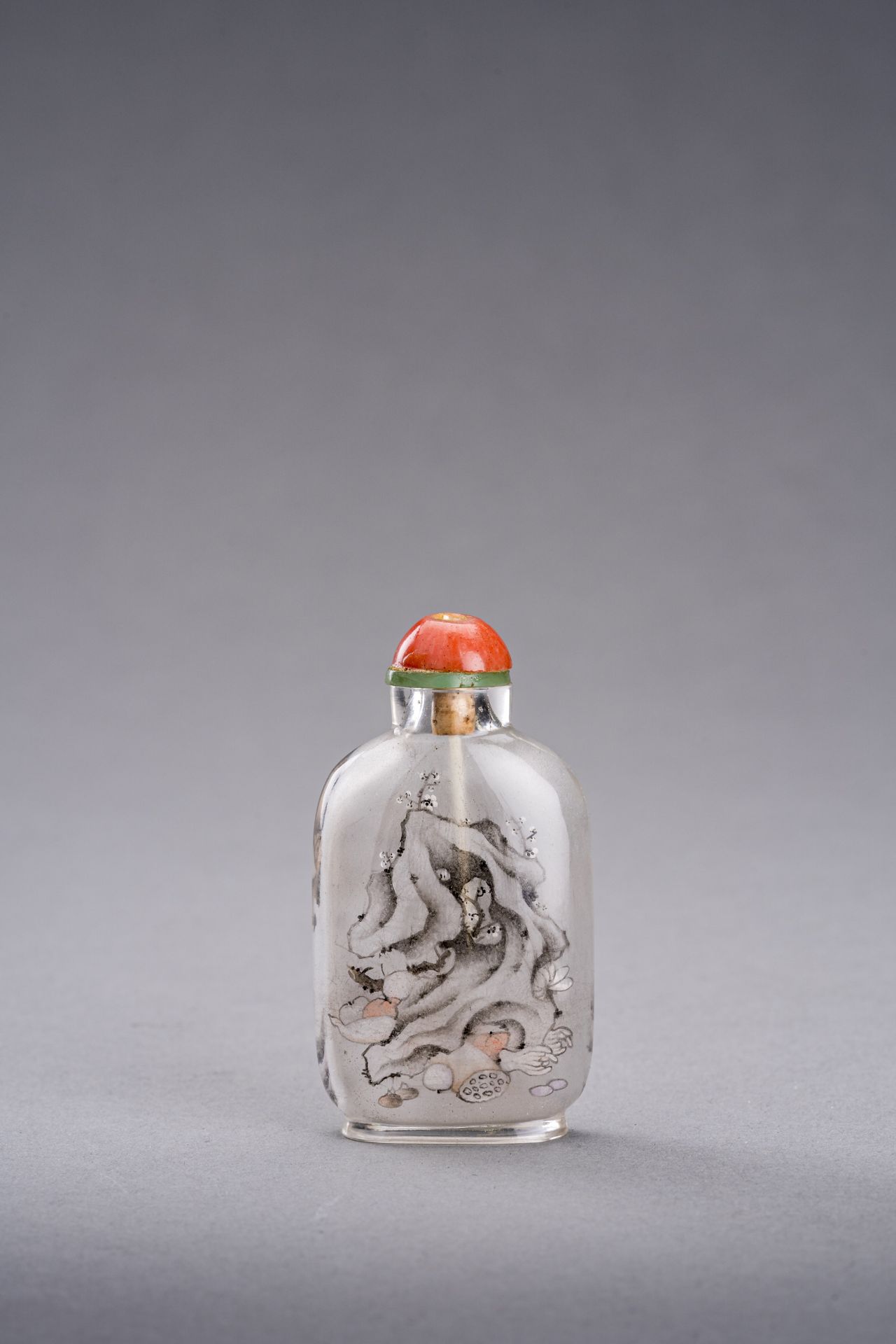 AN INSIDE-PAINTED GLASS SNUFF BOTTLE, BY YAN YUTIAN, DATED 1888 - Bild 3 aus 8