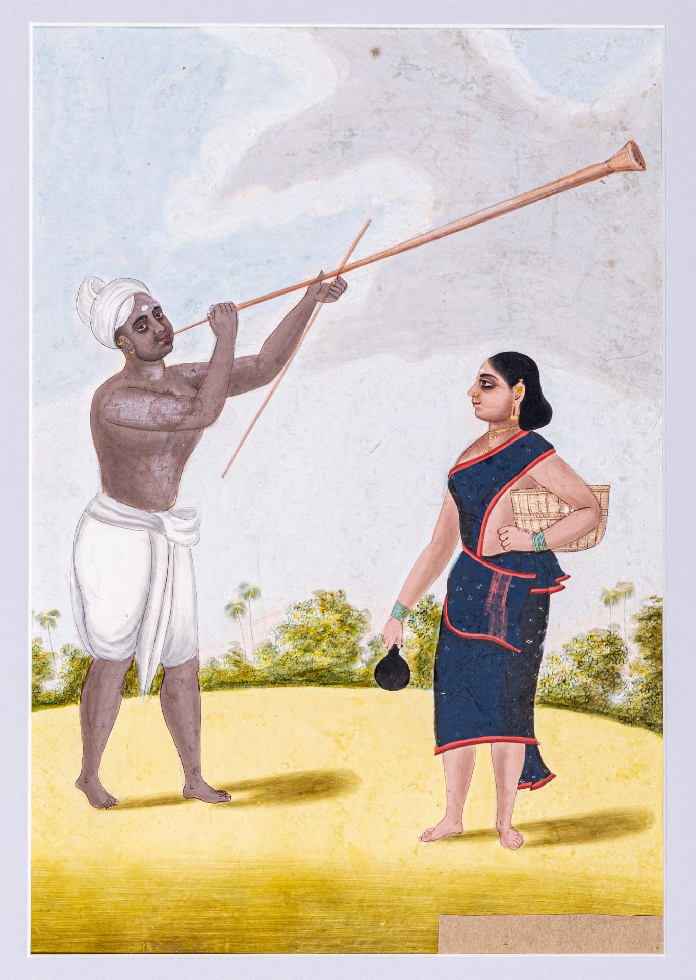 AN INDIAN COMPANY SCHOOL PAINTING, 1790-1800