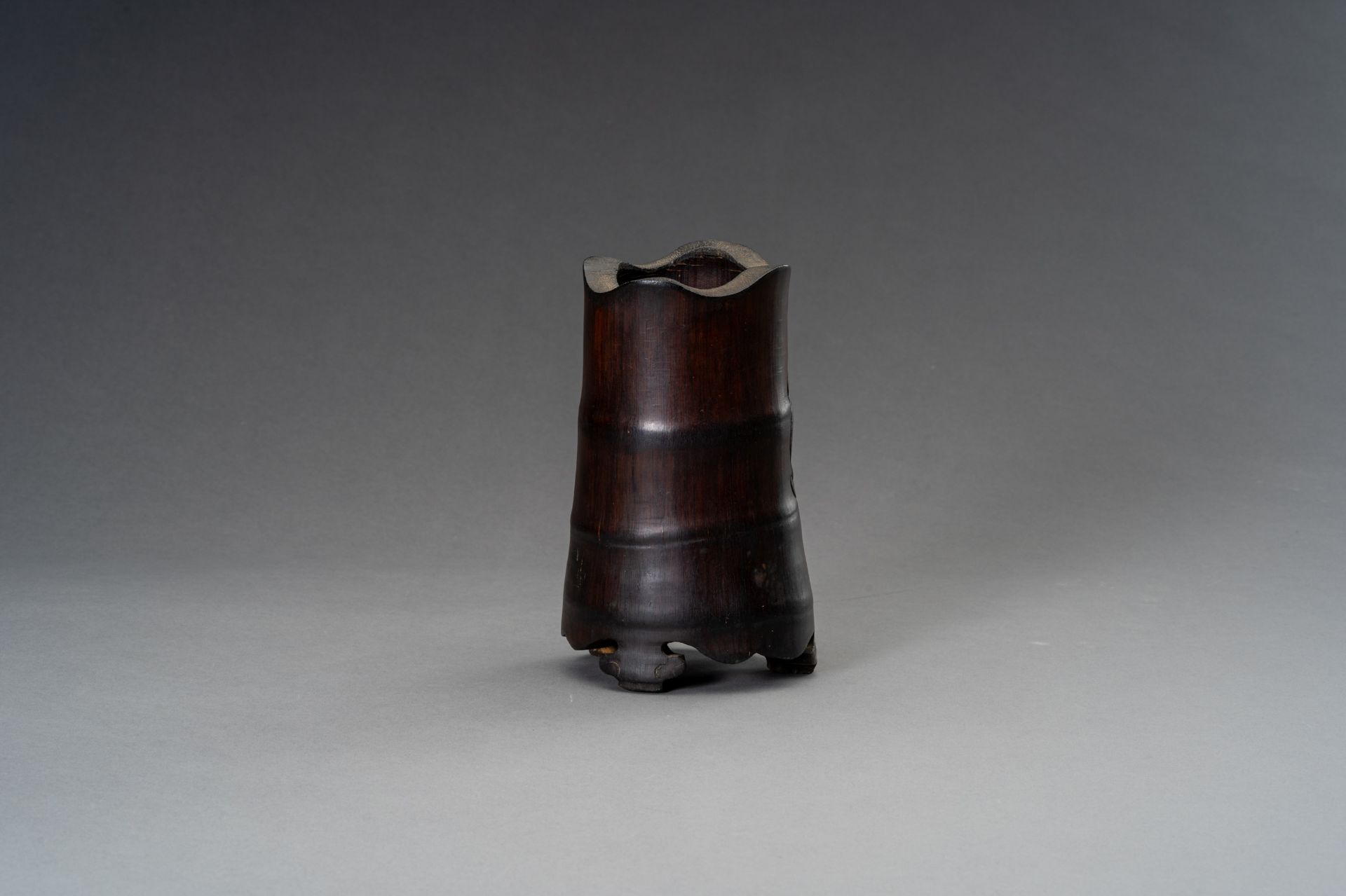 A BAMBOO BRUSHPOT, BITONG, REPUBLIC PERIOD - Image 9 of 13