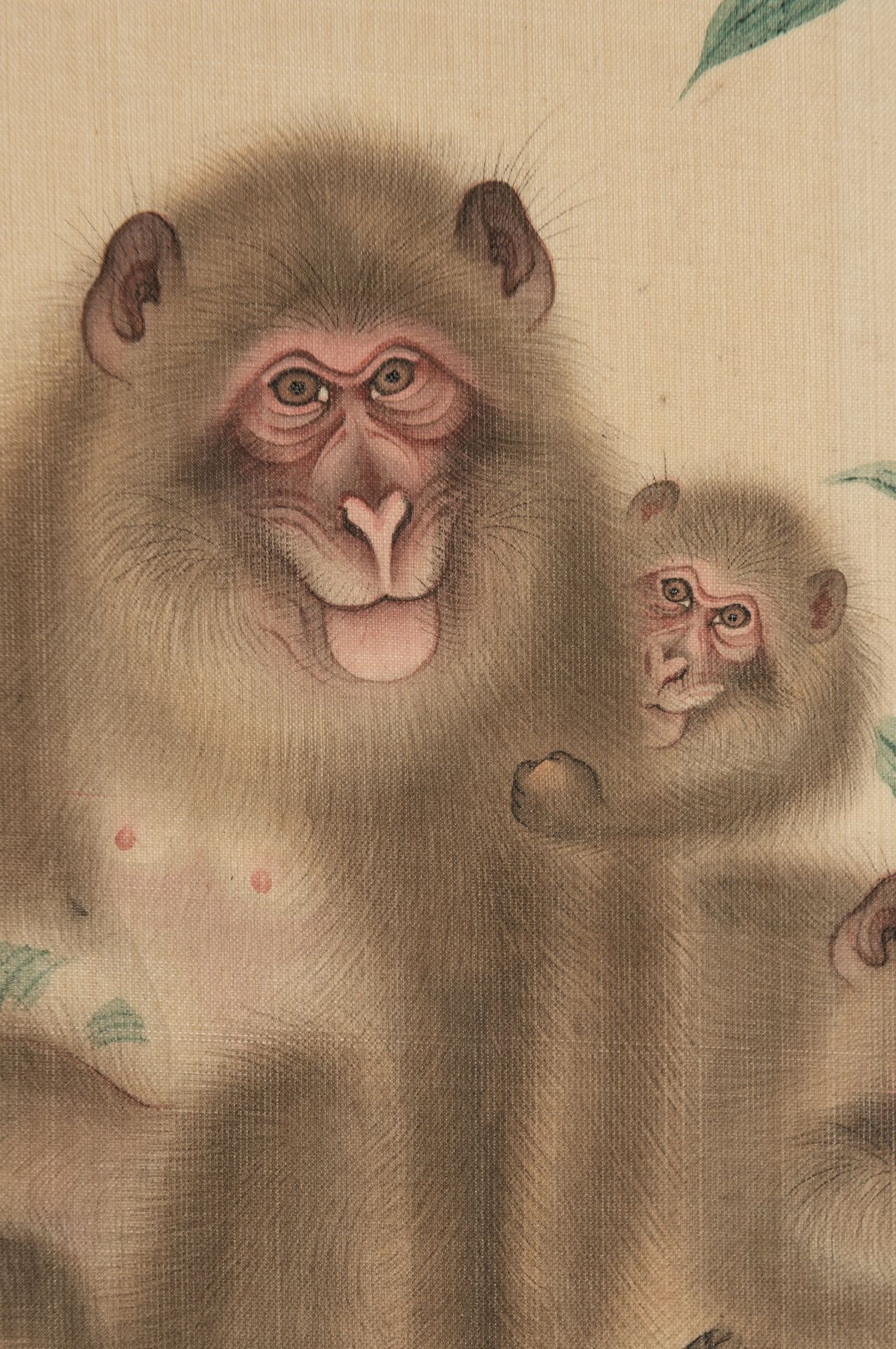 KAMATA GANSEN: A RARE SET OF FOUR FINE JAPANESE SILK PAINTINGS FROM AN ALBUM - Bild 21 aus 24