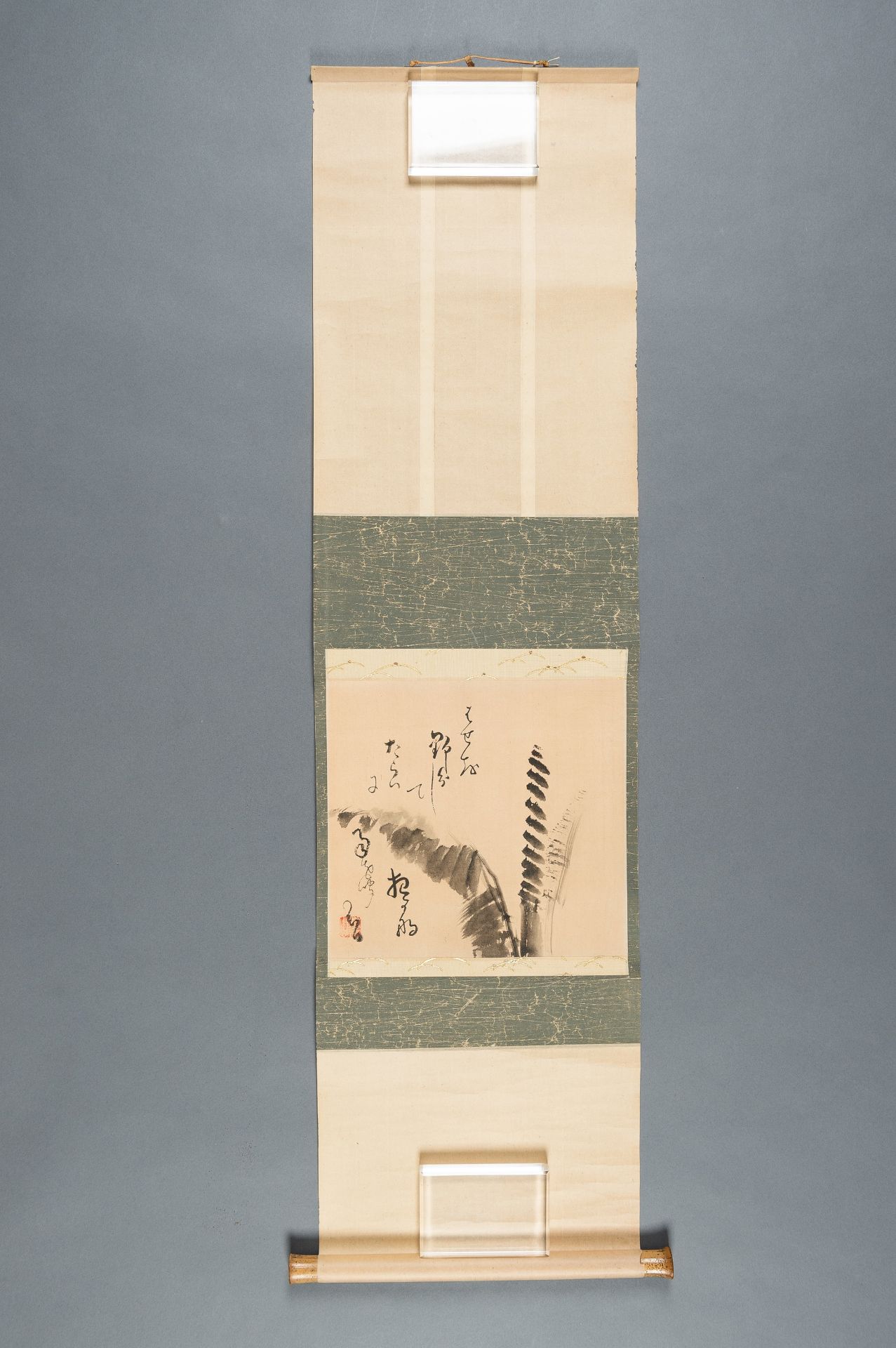 ATTRIBUTED TO WATANABE KAZAN (1793-1841): A SET OF SIX SCROLL PAINTINGS - Bild 2 aus 51