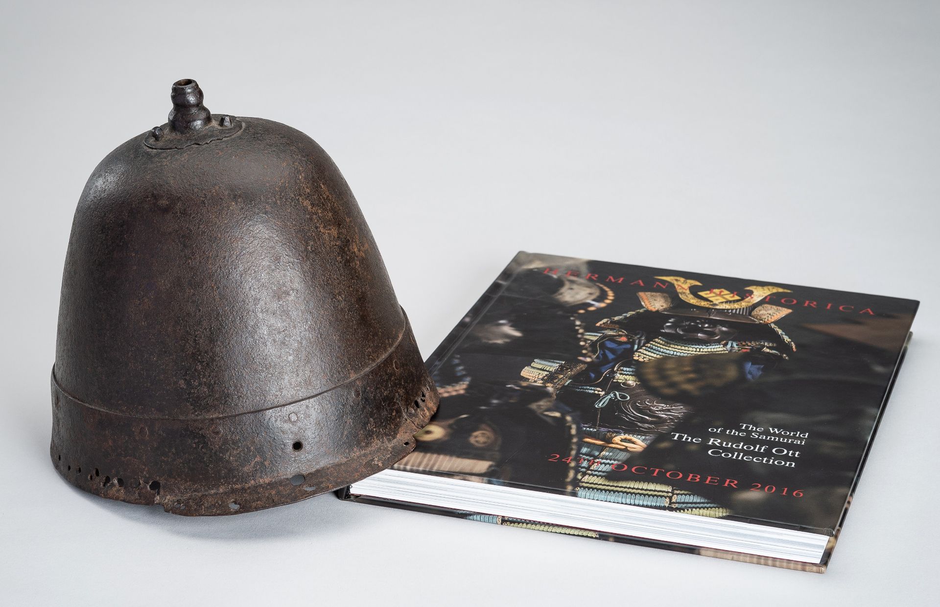 A 'KOREAN' IRON HELMET, MOMOYAMA