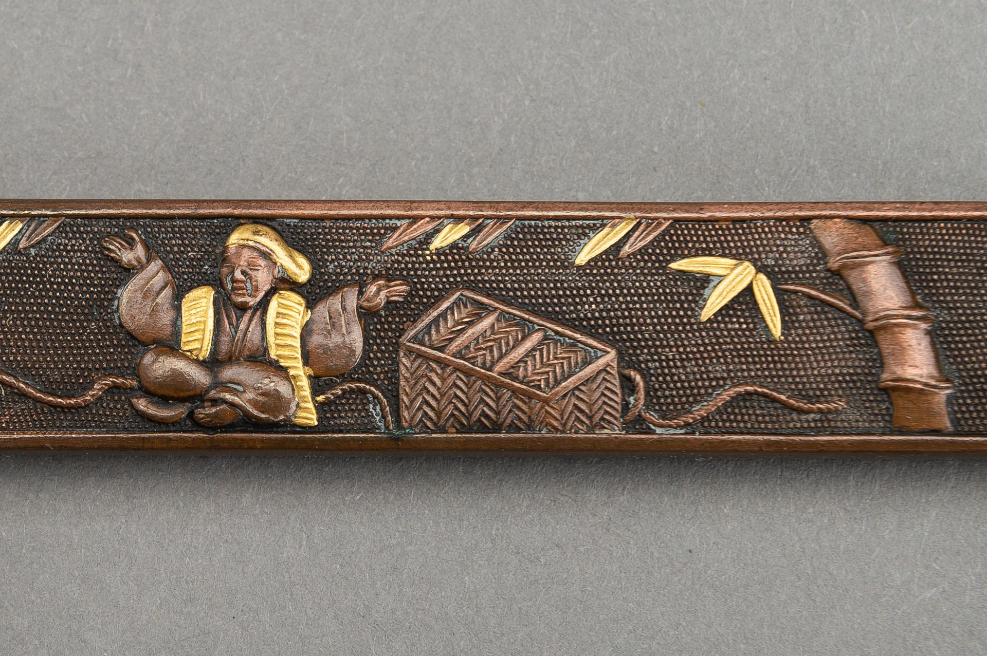 TWO COPPER AND GOLD KOZUKA - Image 7 of 10