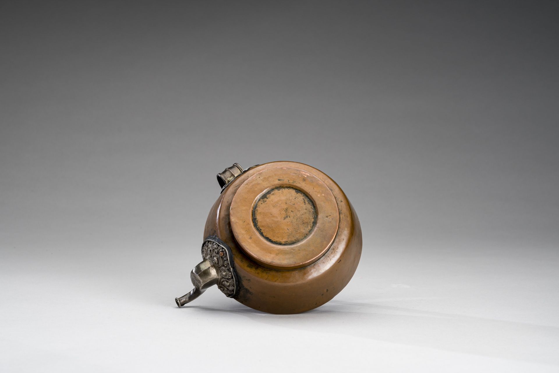 TWO RITUAL TIBETAN COPPER WATERPOTS, 19th CENTURY - Image 9 of 10