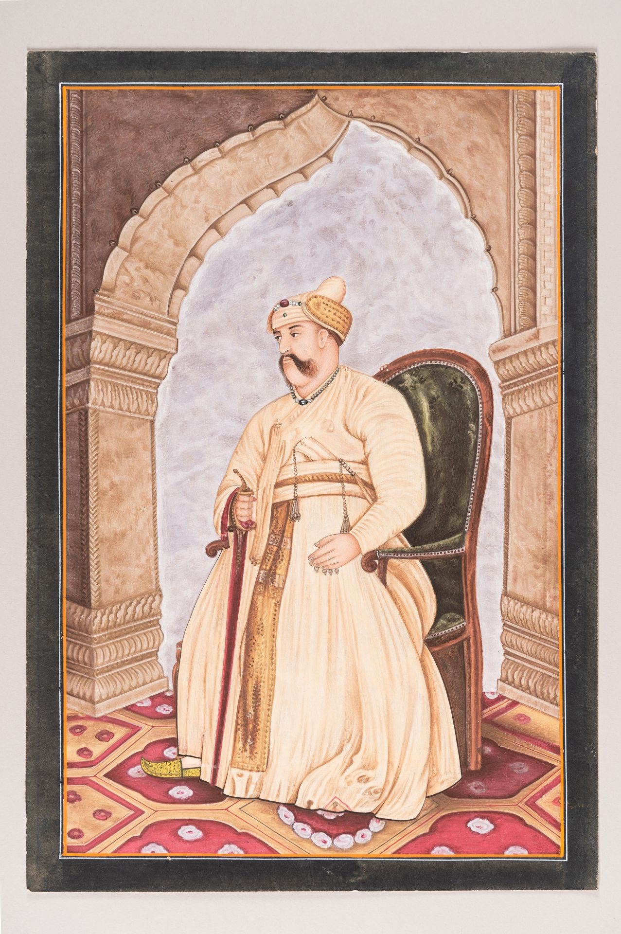 A PORTRAIT OF ASAF UD-DAULA