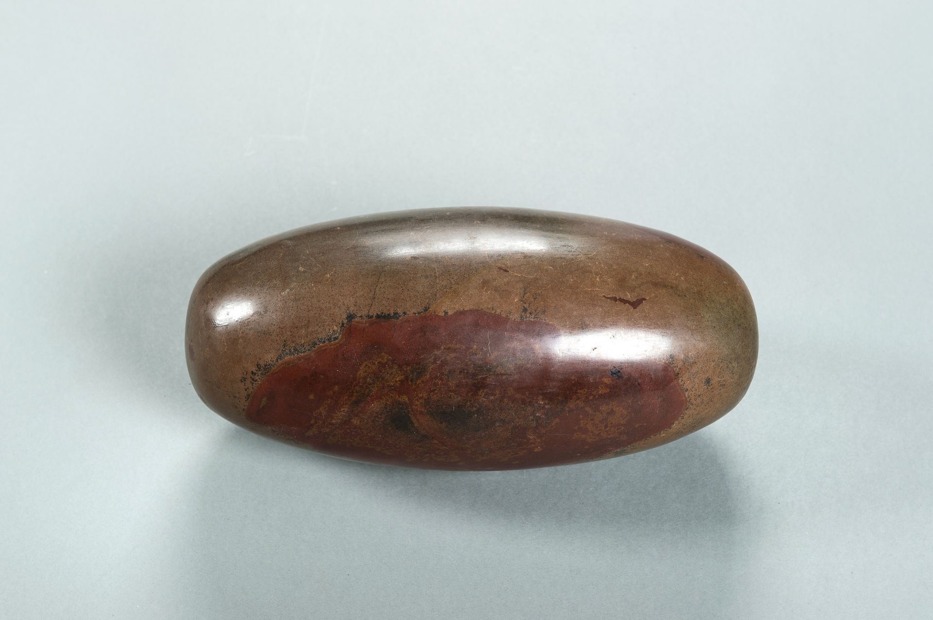 A SUPERB INDIAN STONE LINGAM, BRAHMANDA - Bild 16 aus 18