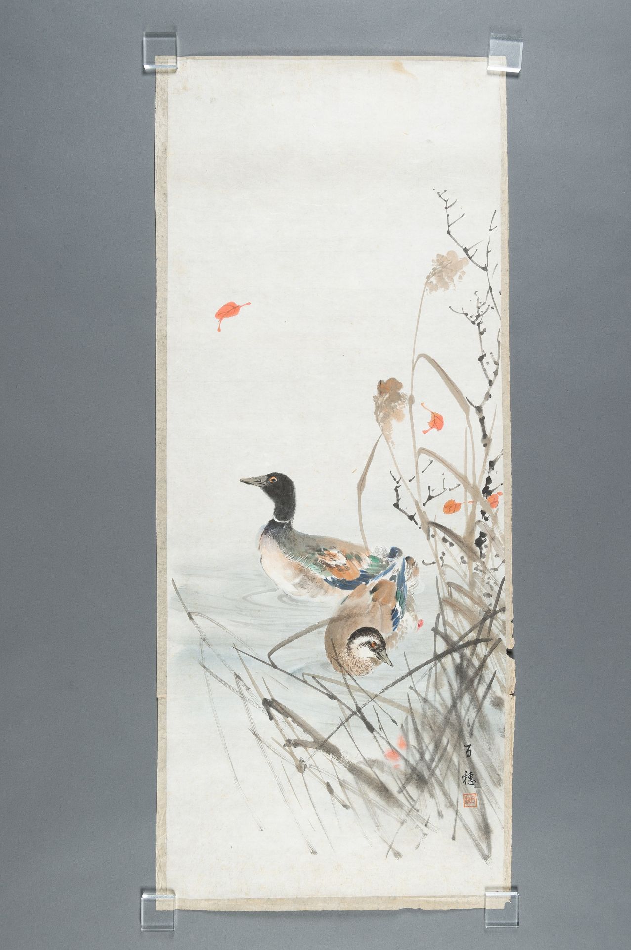 HIRAFUKU HYAKUSUI (1877-1933): TWELWE PAINTINGS OF BIRDS - Bild 33 aus 74