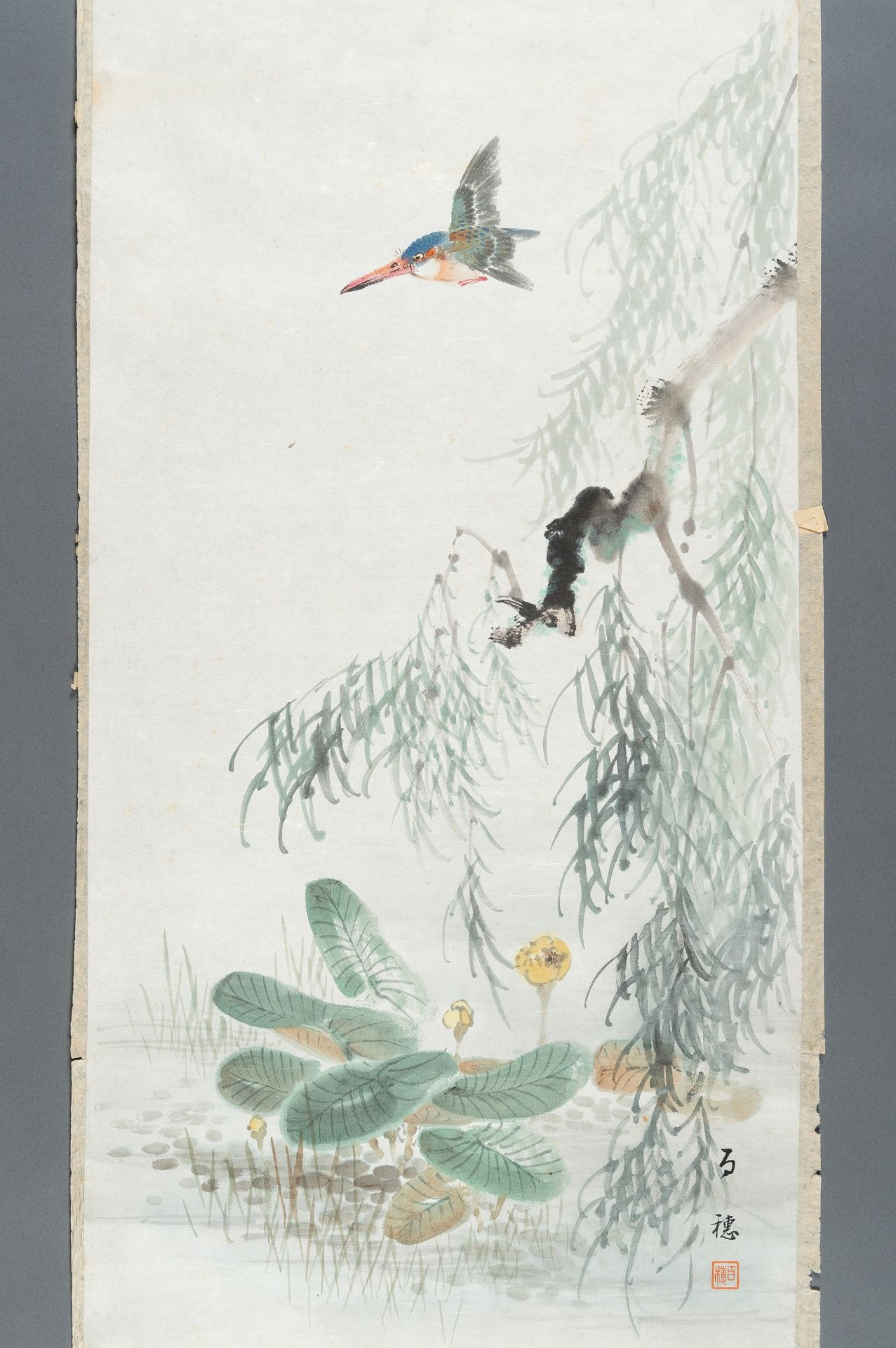 HIRAFUKU HYAKUSUI (1877-1933): TWELWE PAINTINGS OF BIRDS - Image 30 of 74