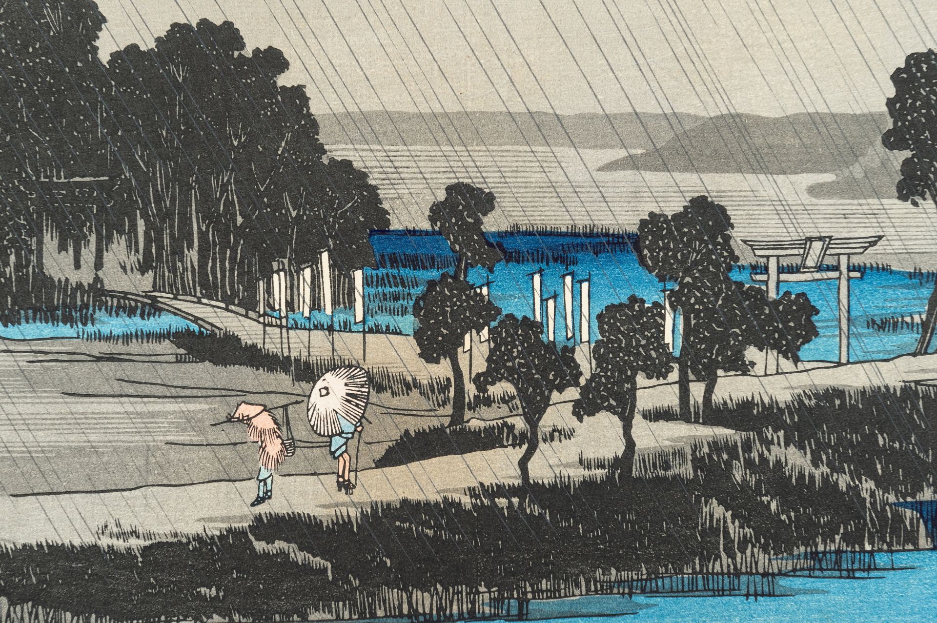 A GROUP OF JAPANESE COLOR WOODBLOCK PRINTS - Image 22 of 33