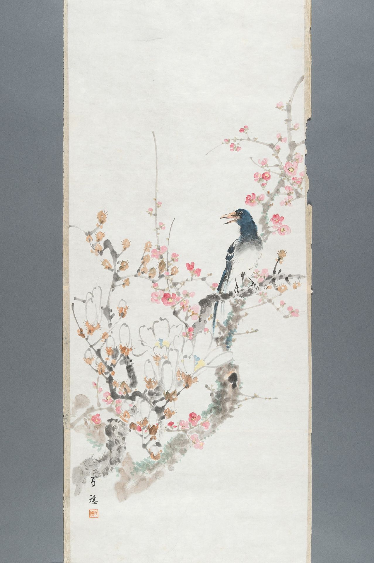 HIRAFUKU HYAKUSUI (1877-1933): TWELWE PAINTINGS OF BIRDS - Bild 11 aus 74