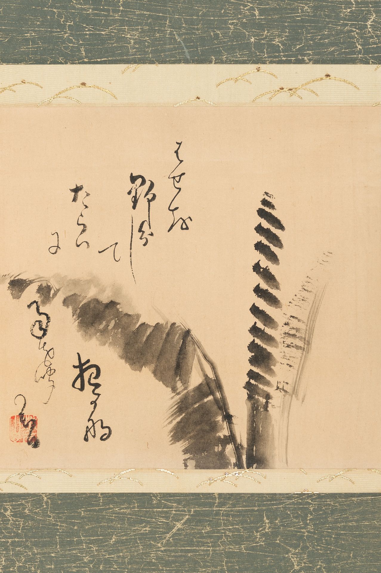 ATTRIBUTED TO WATANABE KAZAN (1793-1841): A SET OF SIX SCROLL PAINTINGS - Bild 8 aus 51