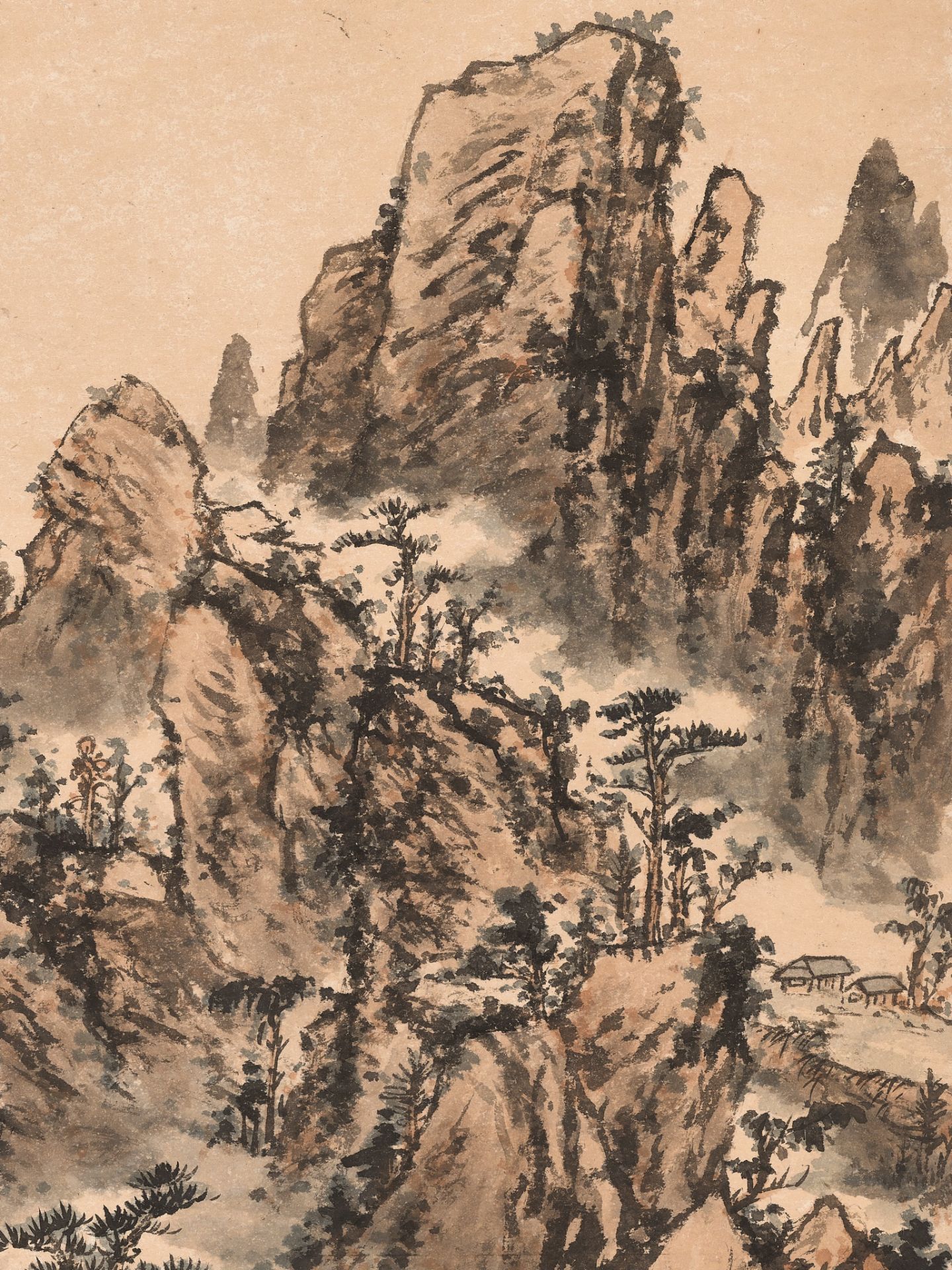 AUTUMN MOUNTAIN LANDSCAPE', BY HUANG JUNBI (1898-1991), CHINA, DATED 1951 - Bild 6 aus 15