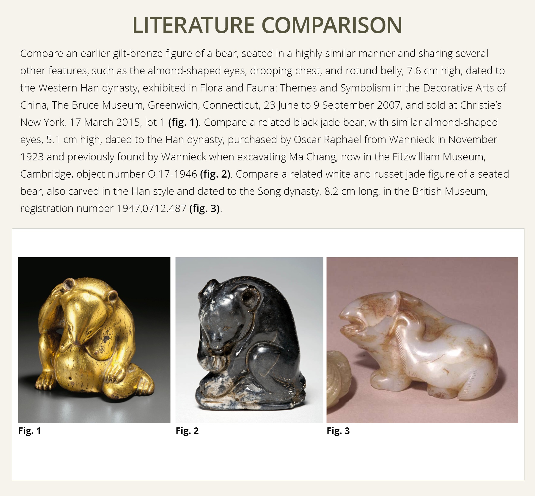 AN EXCEPTIONAL CREAMY-WHITE AND BLACK JADE FIGURE OF A BEAR, SONG DYNASTY OR EARLIER - Image 8 of 27