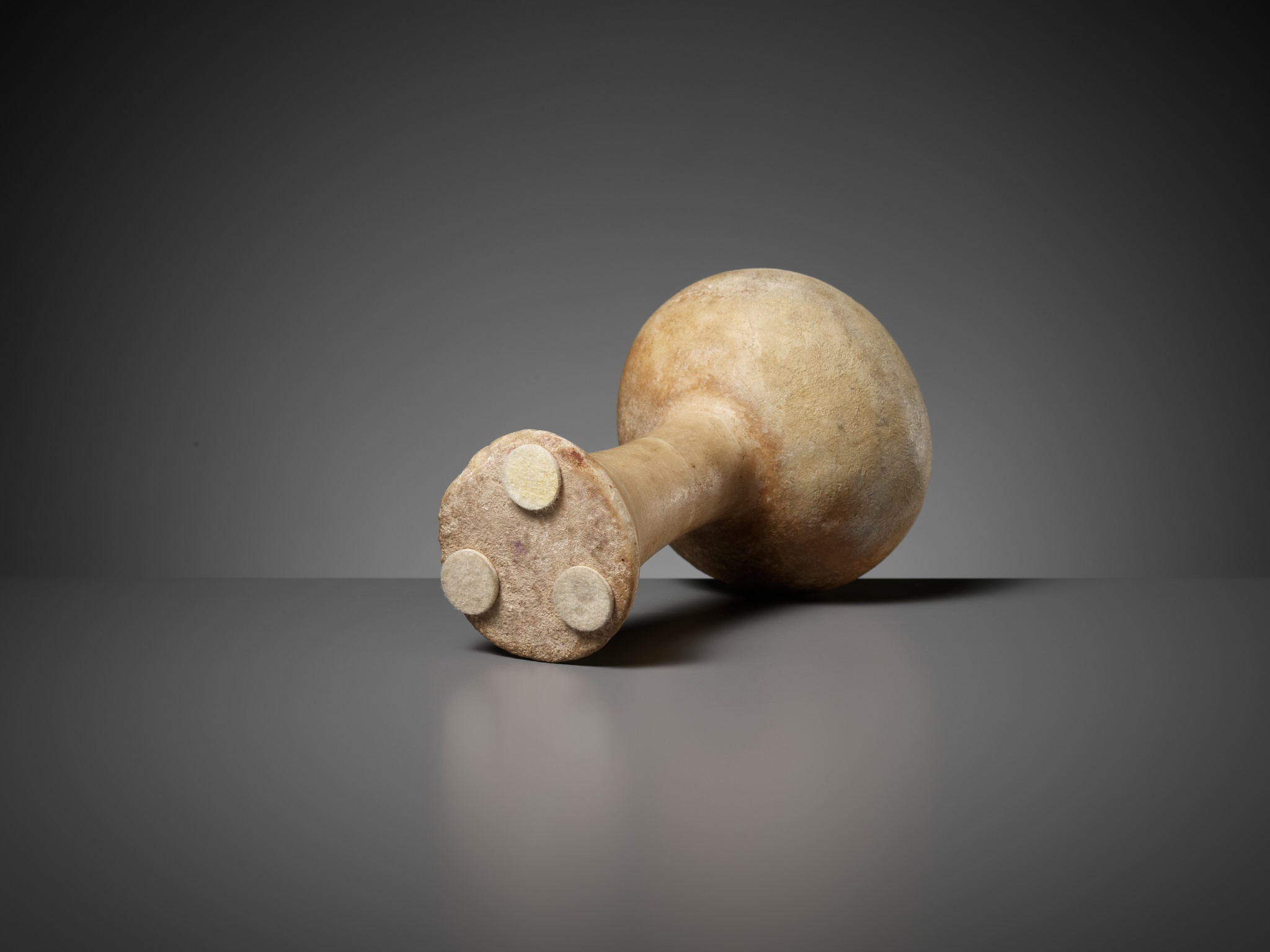 A BANDED CALCITE BACTRIAN CHALICE, LATE 3RD TO EARLY 2ND MILLENIUM BC - Image 13 of 13