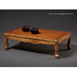 A HUANGHUALI LOW TABLE, KANGZHUO, 17TH-18TH CENTURY